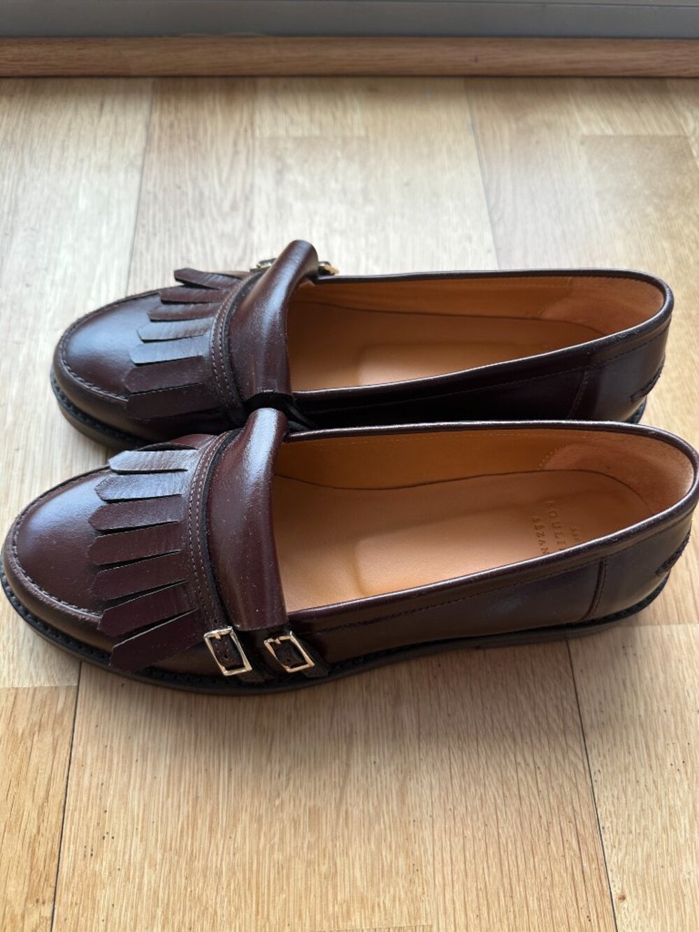 Sezane Joey Loafers (Glossy Chocolate) - Picture 5 of 10